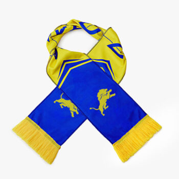 Free Sample Wholesale Customized Hot Selling Fannnel Soft Comfortable Oversized Slogan Logo Towel Football Fan Cheers Scarf