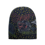 Custom Streetwear Running Winter Beanie Hat Cap All Over Print Graphic Sublimation Printed No Cuff Beanies with Custom Logo