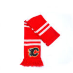 Factory High Quality Wholesale Custom Sport Team Football Fans Scarf Custom Red Soccer Scarf Mini Fans Team Svarves